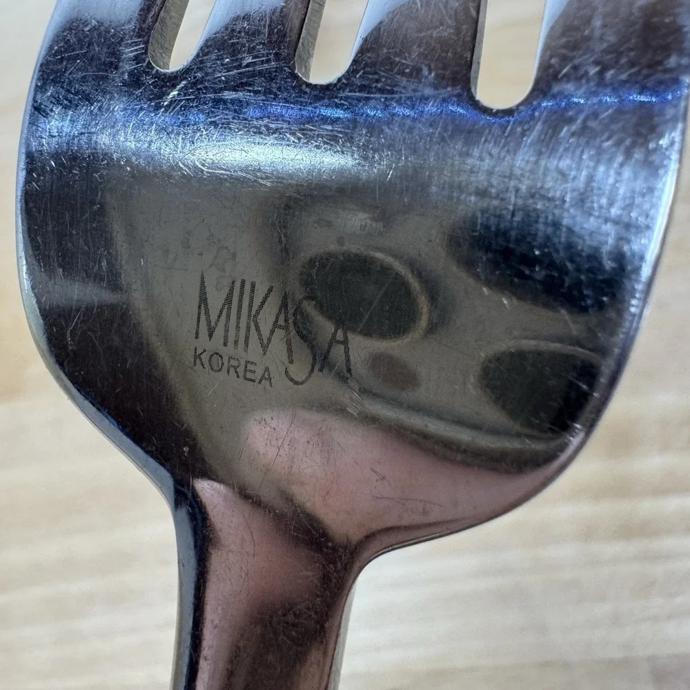 4 - Fork Zena (Stainless) by Mikasa 7 3/4